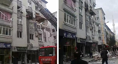 Son dakika! 5 katlı binada doğal gaz patlaması! Çok sayıda ekip olay yerine sevk edildi