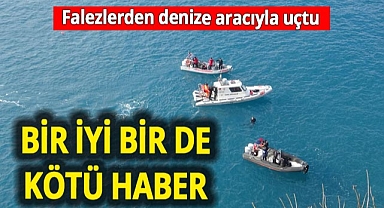 Antalya'da falezlerden denize uçan araca ulaşıldı ama kayıp sürücü aranıyor