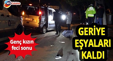 Antalya'da feci otobüs kazası! 22 yaşındaki genç kız yola savruldu! Etrafa saçılan eşyaları yüreği burktu