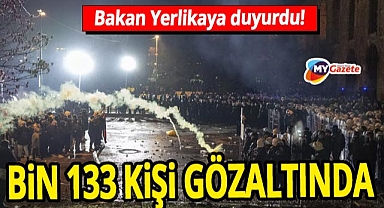 İmamoğlu protestolarında son durum! Bakan Yerlikaya'dan açıklama! 123 polis yaralandı, bin 133 kişi gözaltında