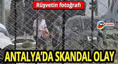 Antalya'da rüşvet skandalı! Orman muhafaza memurları suçüstü yakalandı!