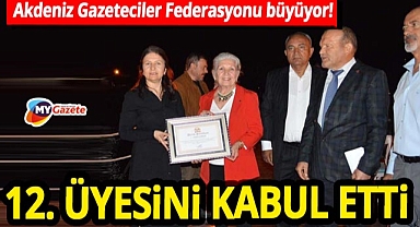 Akdeniz basını güçleniyor! AGF ailesine Anamur da katıldı!