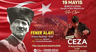 Antalya Büyükşehir Belediyesi 19 Mayıs Etkinlikleri Banneri