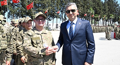 Antalya'da 52 özel birey askerlik gururunu yaşadı