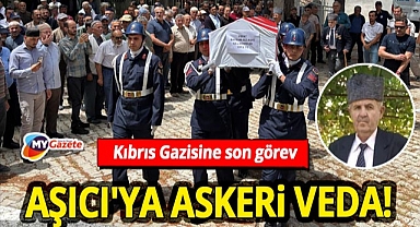 Kıbrıs Kahramanı Antalyalı gazi son yolculuğuna uğurlandı