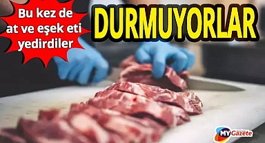 Kurnazlığın ardı arkası kesilmiyor! Bu kez de dana eti diye at ve eşek eti yedirdiler...