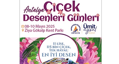 Muratpaşa Belediyesi Çiçek Festivali Banneri