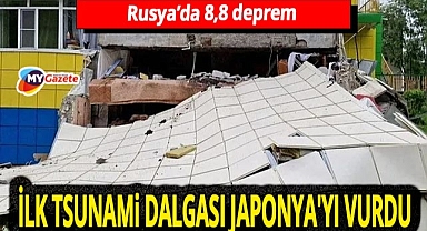 Rusya'da 8.8 büyüklüğünde deprem! İlk tsunami dalgası Japonya'yı vurdu, ABD alarmda
