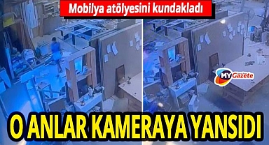 Alanya'da kundaklama şoku! Mobilya atölyesi kül oldu! O anlar kamerada...