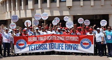 Memur-Sen'den Antalya'da protesto! Hükümetin zam teklifi 'Yok Hükmünde'