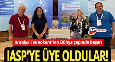 Akdeniz Üniversitesi Teknokent'i, Çin'deki dev konferansta Türkiye'yi temsil etti!