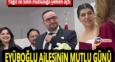 Gazeteci Ali ve Ayla Eyüboğlu'nun oğulları Yağız, Selin Togay ile hayatını birleştirdi.