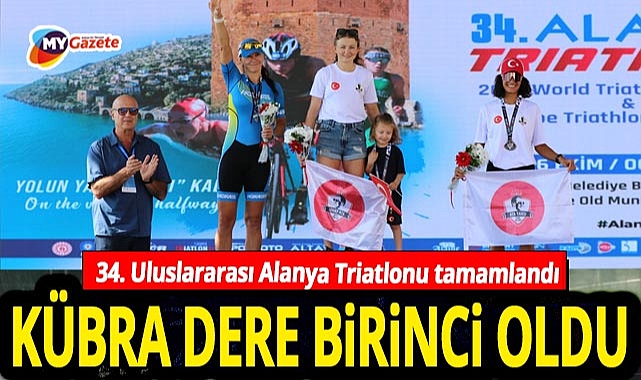 34. Alanya Triatlonu sona erdi! Elitlerde Fransa fırtınası... Paratriatlon Dünya Kupası'nda Kübra Dere gururu!