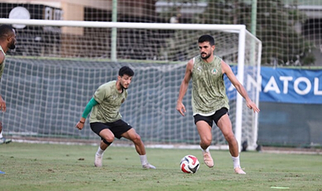 Alanyaspor'da kupaya odaklanma başladı! Bursa Yıldırımspor maçı için ilk antrenman tamamlandı