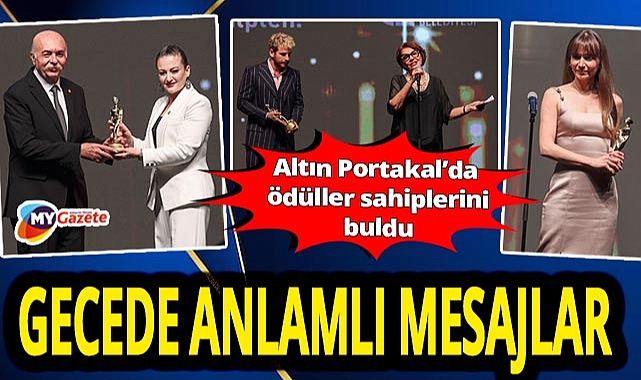 Altın Portakal'da duygusal gece! Settar Tanrıöğen ve Serap Aksoy onurlandırıldı... Merve Dizdar'dan anlamlı mesaj!