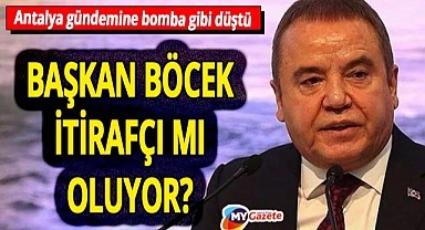 Antalya Büyükşehir Belediye Başkanı Muhittin Böcek itirafçı mı oluyor?