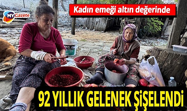 Antalya'da 92 yıllık gelenek şişelere girdi! Akseki'nin katkısız nar ekşisi üretimi başladı