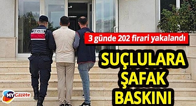 Antalya'da JASAT'tan rekor operasyon! 72 saatte 202 aranan suçlu yakalandı!