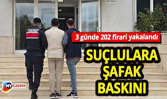 Antalya'da JASAT'tan rekor operasyon! 72 saatte 202 aranan suçlu yakalandı!