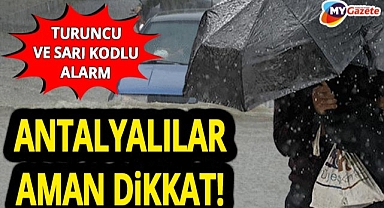 Antalya'da kara kış kapıya dayandı! Meteorolojiden kuvvetli yağış uyarısı 08.10.2025