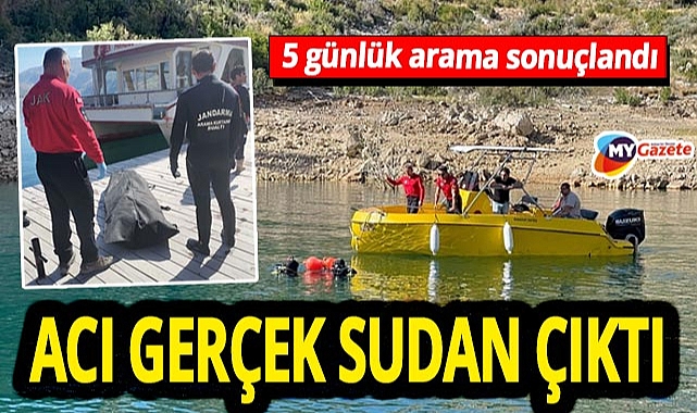 Antalya Oymapınar Barajı aramalarında acı son! 5 gün sonra cesedi bulundu