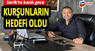 Antalya Serik'te kanlı gece! Ali Kilik silahlı kavgada hayatını kaybetti