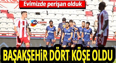 Antalyaspor evinde perişan oldu! Başakşehir 4 golle geri döndü... Shomurodov ve Da Costa şov yaptı!