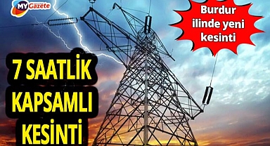 Burdur'da başka Bucak olmak üzere 3 ilçede elektrik kesintisi! 28.10.2025
