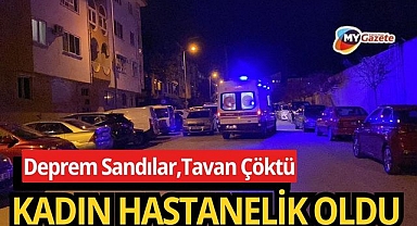 Burdur’da korku dolu anlar