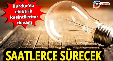 Burdur'da merkez dahil 3 ilçede elektrik kesintisi! 23.10.2025