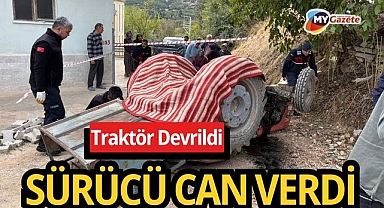 Burdur’un Çeltikçi ilçesinde traktör kazası can aldı