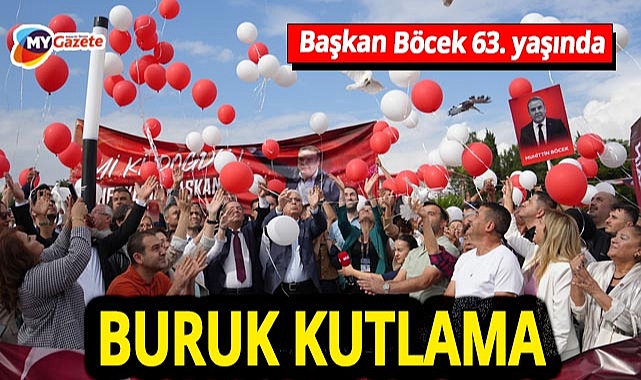 Cezaevinde bulunan eski başkan Muhittin Böcek’in doğum günü kutlandı