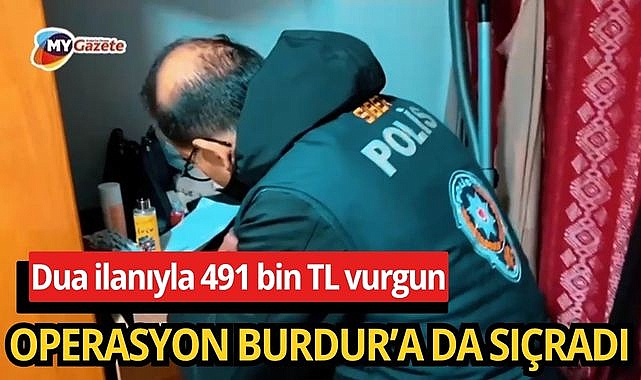 Dua ve bakım bahanesiyle dolandırdılar