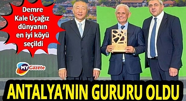 Dünyanın en iyi köyü Demre'de! Kale Üçağız Köyü'ne BM'den
