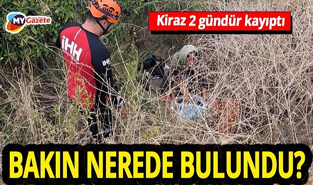 Gazipaşa'da sevindirici haber! İki gündür kayıp olan Kiraz sağ salim bulundu!