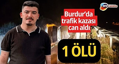 Hafif ticari araç devrildi, sürücü kurtarılamadı