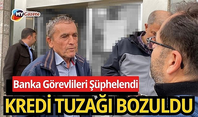 Kendisini polis olarak tanıtan dolandırıcılara inandı, bankada yakalandı!