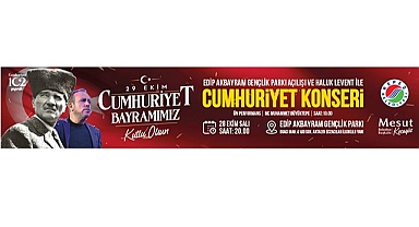 Kepez Belediyesi 29 Ekim Cumhuriyet Bayramı kutlama