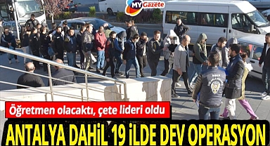 Kripto vurgunu Antalya'ya sıçradı! 39 şüpheliye eş zamanlı operasyon