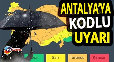Meteorolojiden Antalya'daki 3 ilçeye kodlu uyarı! 04.10.2025