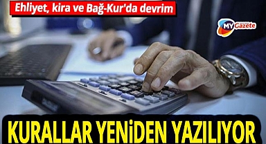 Milyonlarca kişiyi ilgilendiriyor! Vergi teklifi komisyondan geçti... Ehliyet, kira ve Bağ-Kur'da devrim!