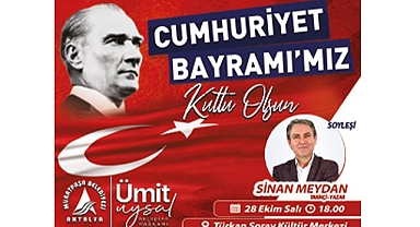 Muratpaşa Belediyesi 29 Ekim etkinlikleri banneri