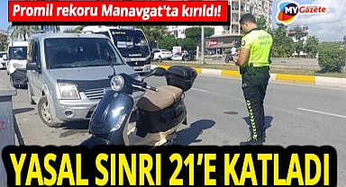 Promil rekoru Manavgat'ta kırıldı! Yasal sınırı 21 kattan fazla aştı... Ehliyetine el konuldu