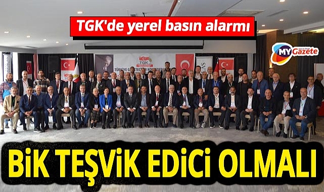 TGK Bolu'dan seslendi! Yerel basına uygulanan baskılar son bulsun, BİK teşvik edici olsun