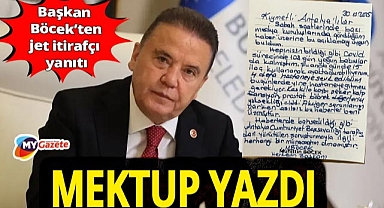 Tutuklu bulunan Antalya Büyükşehir Belediye Başkanı Muhittin Böcek'ten jet itirafçı yanıtı!