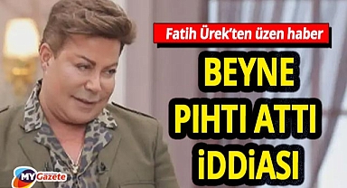 Ünlü şarkıçı Fatih Ürek'ten kötü haber! Beyne pıhtı attı mı?