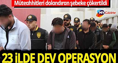 23 ilde dev vurgun! Ucuz demir Vaadiyle müteahhitleri dolandıran şebeke çökertildi!
