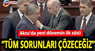 Aksu Belediye Başkanı İsa Yıldırım AK Parti rozetini taktı! 'Derdimiz hizmet, kavga değil'