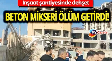 Alanya'da beton mikser can aldı! İnşaat işçisi feci şekilde can verdi! 