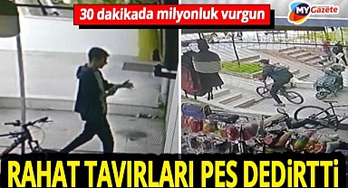 Alanya’da film gibi hırsızlık! Apartmana yaya girdi, yarım milyonluk vurgunu bisikletle yaptı